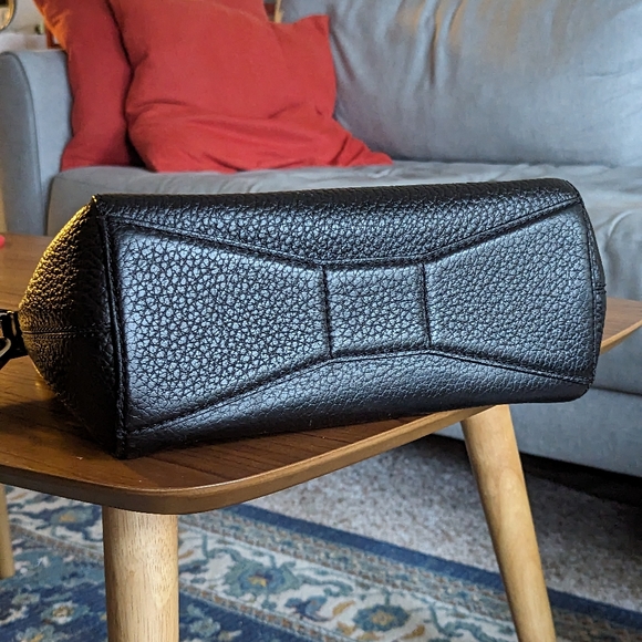 Kate Spade Grove Court Sm Leslie Top Handle Bag - Black - Picture 3 of 6